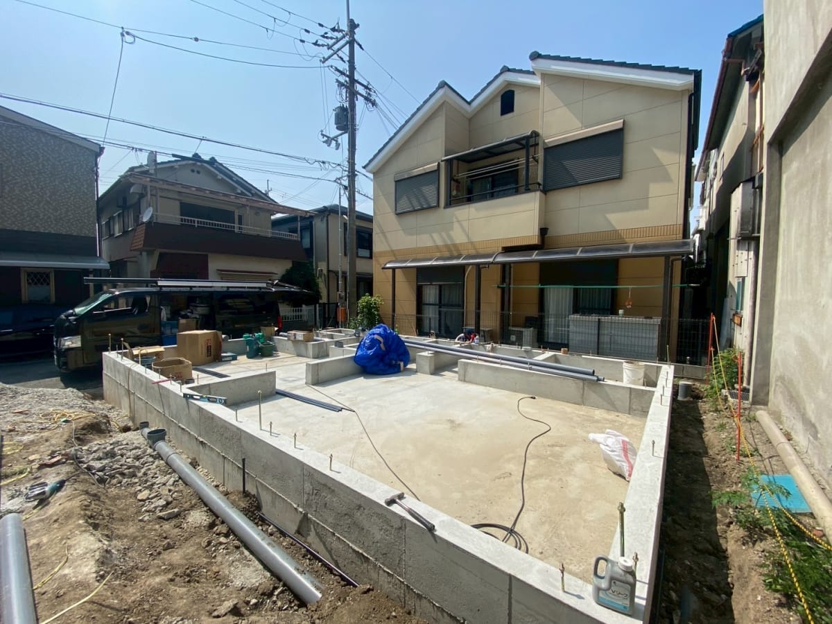 ※工事中(外観) ※工事中(外観)