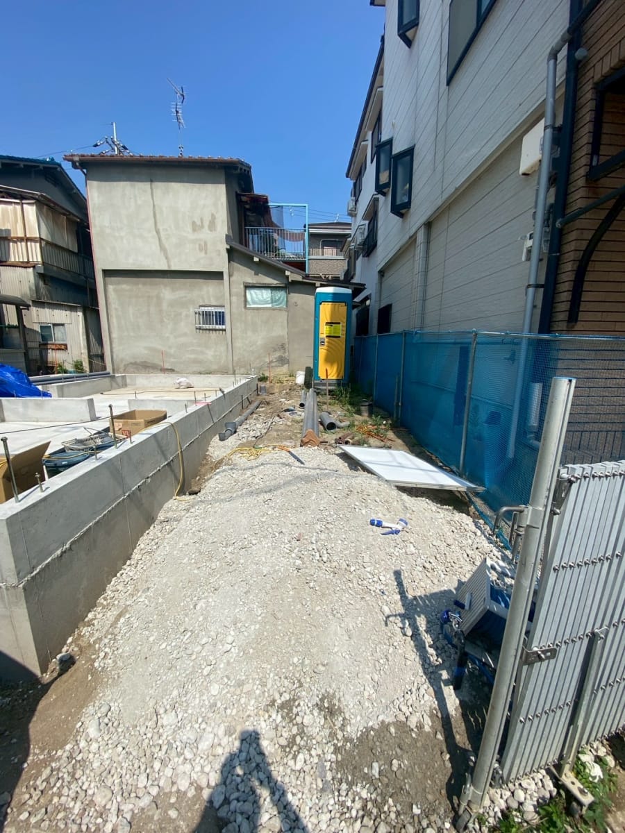 ※工事中(駐車場) ※工事中(駐車場)