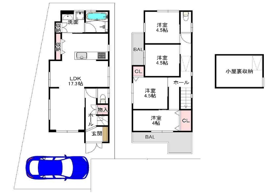 大蓮東3丁目中古戸建