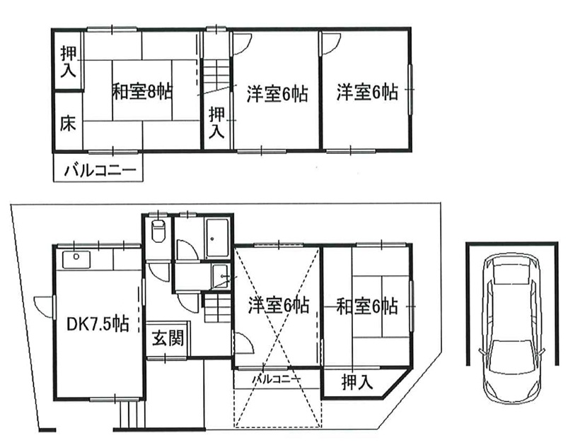 五条町中古戸建