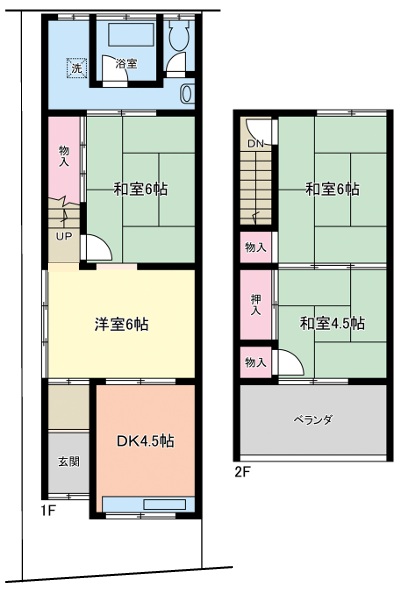 花園西町1丁目中古テラス(連棟住宅) 花園西町1丁目中古テラス(連棟住宅)