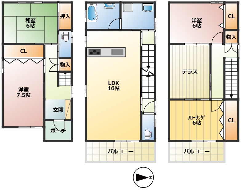 西鴻池町１丁目中古戸建
