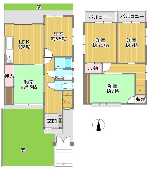 上六万寺町中古戸建て