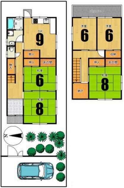 下六万寺町３丁目中古戸建て