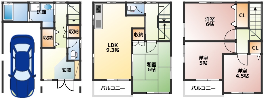 水走１丁目中古戸建て