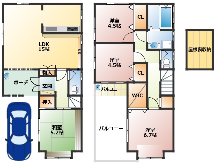 岩田町６丁目中古戸建