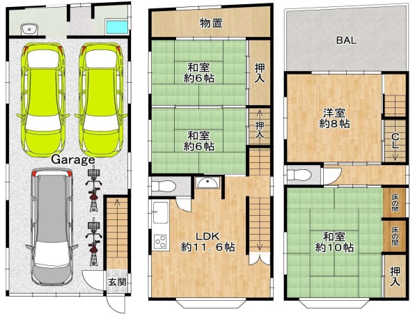 若江本町３丁目中古戸建