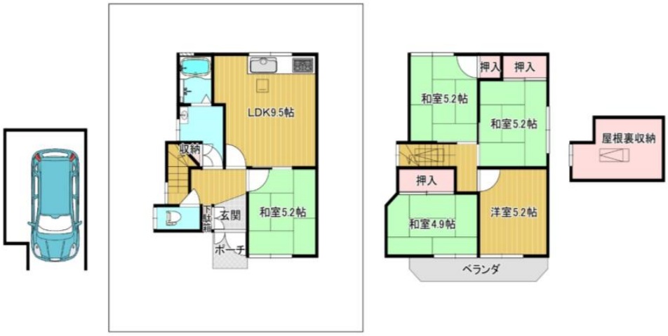 六万寺町1丁目中古戸建