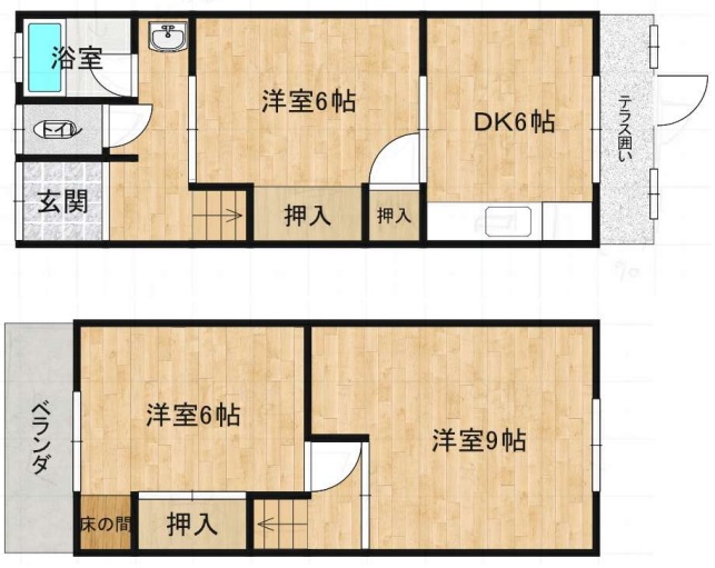 横小路町５丁目中古テラスハウス