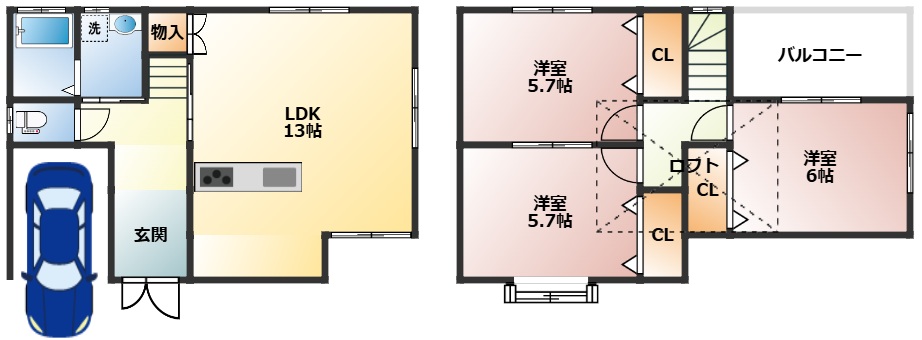 稲田新町３丁目中古戸建